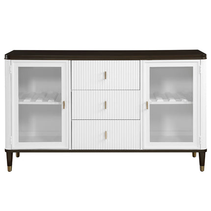 Carena - Server - White & Brown Finish ACME 