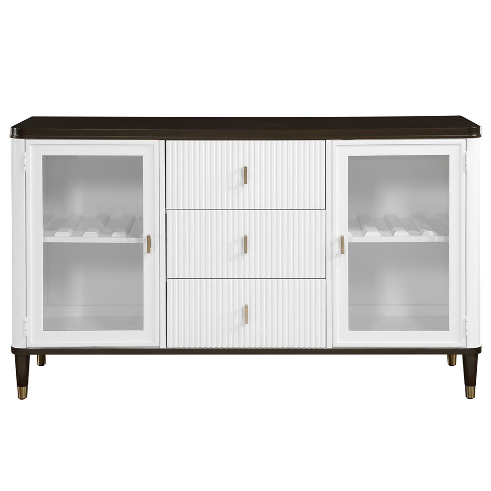 Carena - Server - White & Brown Finish ACME 