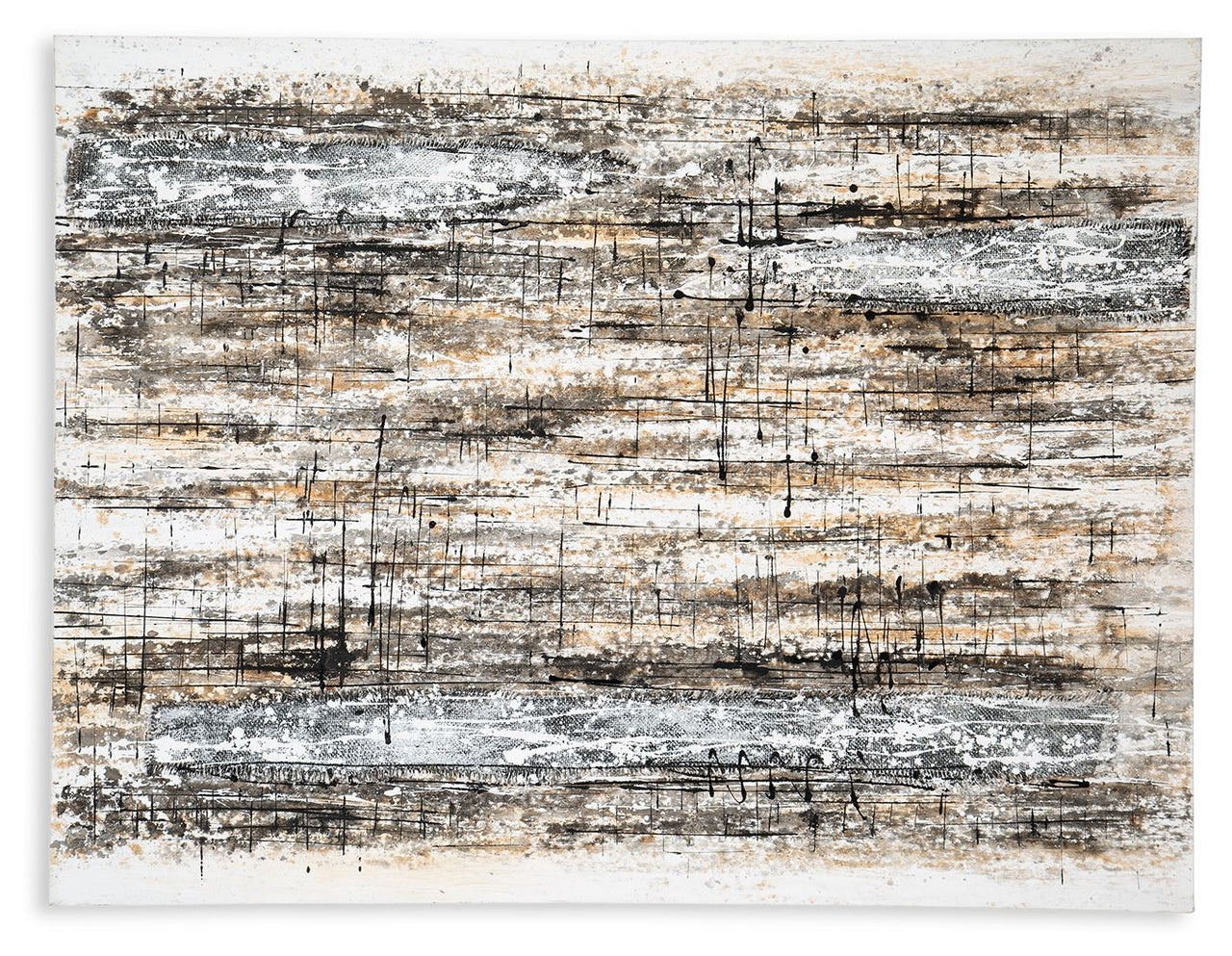 Grateville - Gray / Brown - Wall Art - Tony's Home Furnishings