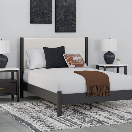 Cadmori - Upholstered Panel Bed Signature Design by Ashley® 