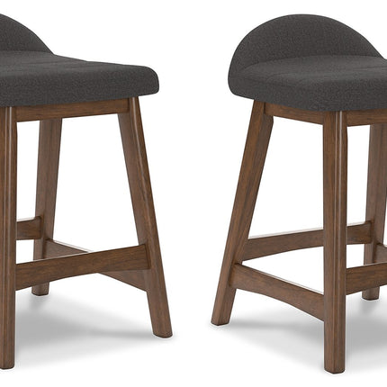 Lyncott - Upholstered Barstool (Set of 2) Signature Design by Ashley® 