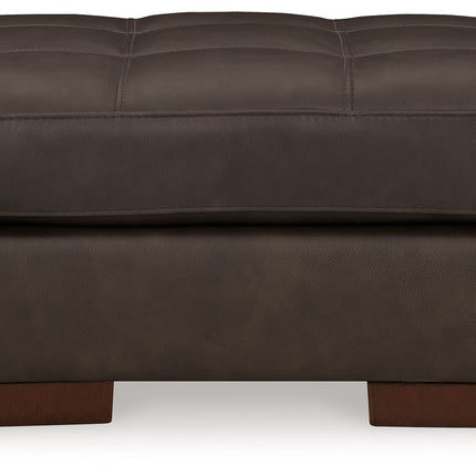 Luigi - Thunder - Ottoman Signature Design by Ashley® 