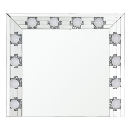 Noralie - Wall Decor - Mirrored & Faux Diamonds ACME 