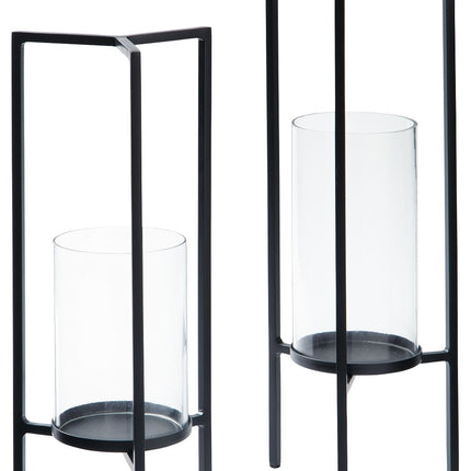 Ginette - Black - Candle Holder Set (Set of 2) Ashley Furniture 