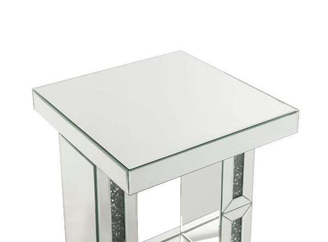 Noralie - Accent Table - Mirrored - 24" ACME 