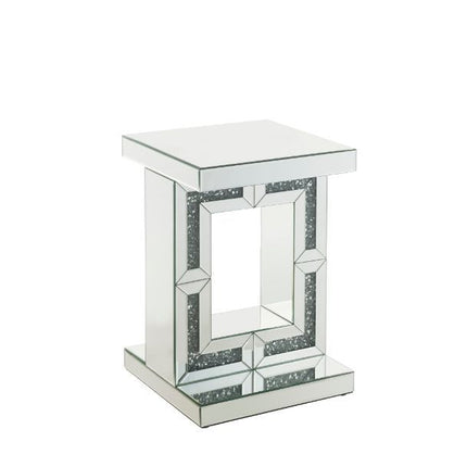 Noralie - Accent Table - Mirrored - 24" ACME 