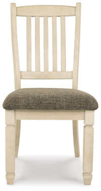 Bolanburg - Brown / Beige - Dining Uph Side Chair (Set of 2) - Rake Back Signature Design by Ashley® 