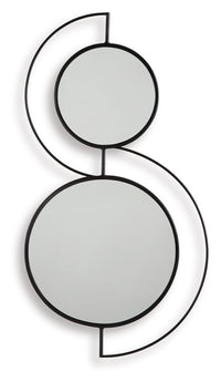 Shayham - Black - Accent Mirror