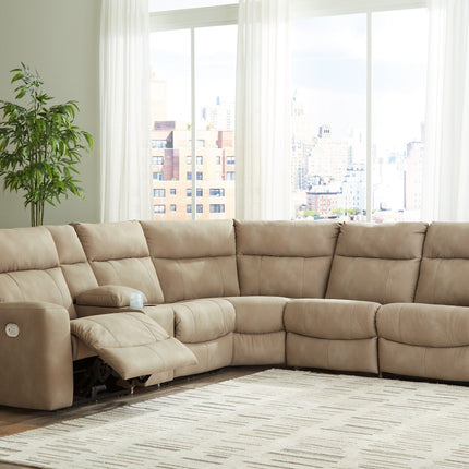 Next-gen Durapella - Power Reclinering Sectional Set Signature Design by Ashley® 