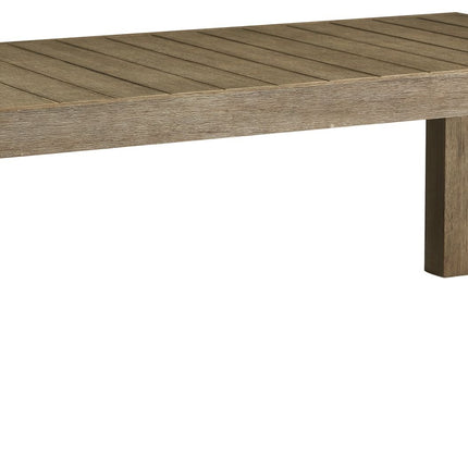 Silo Point - Brown - Rectangular Cocktail Table Ashley Furniture 