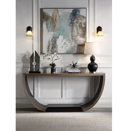 Maceo - Console Table - Black & Gold - Tony's Home Furnishings