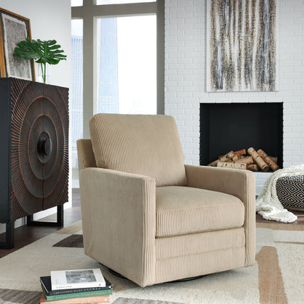 Icaman - Swivel Chair Signature Design by Ashley® 