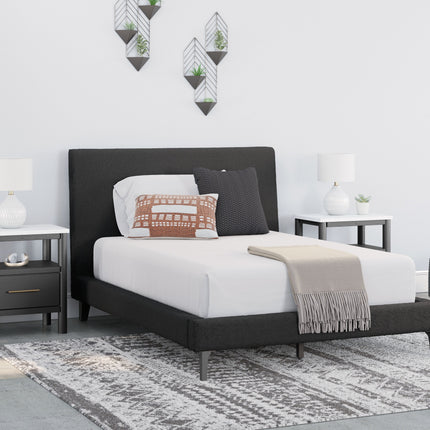 Cadmori - Upholstered Bed With Roll Slats Signature Design by Ashley® 