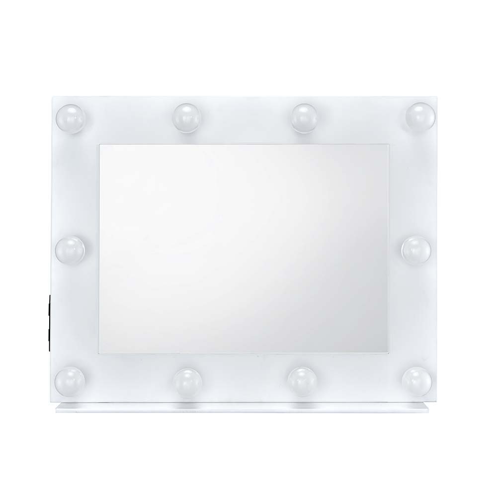Avery - Accent Mirror - White Finish ACME 