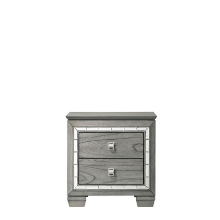 Antares - Nightstand - Light Gray Oak ACME 