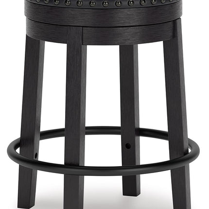 Valebeck - Upholstered Swivel Stool Signature Design by Ashley® 