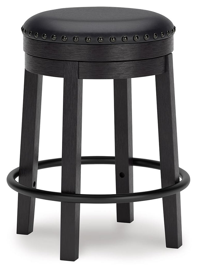 Valebeck - Upholstered Swivel Stool Signature Design by Ashley® 