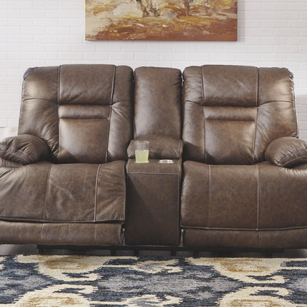 Wurstrow - Power Reclining Loveseat Ashley Furniture 