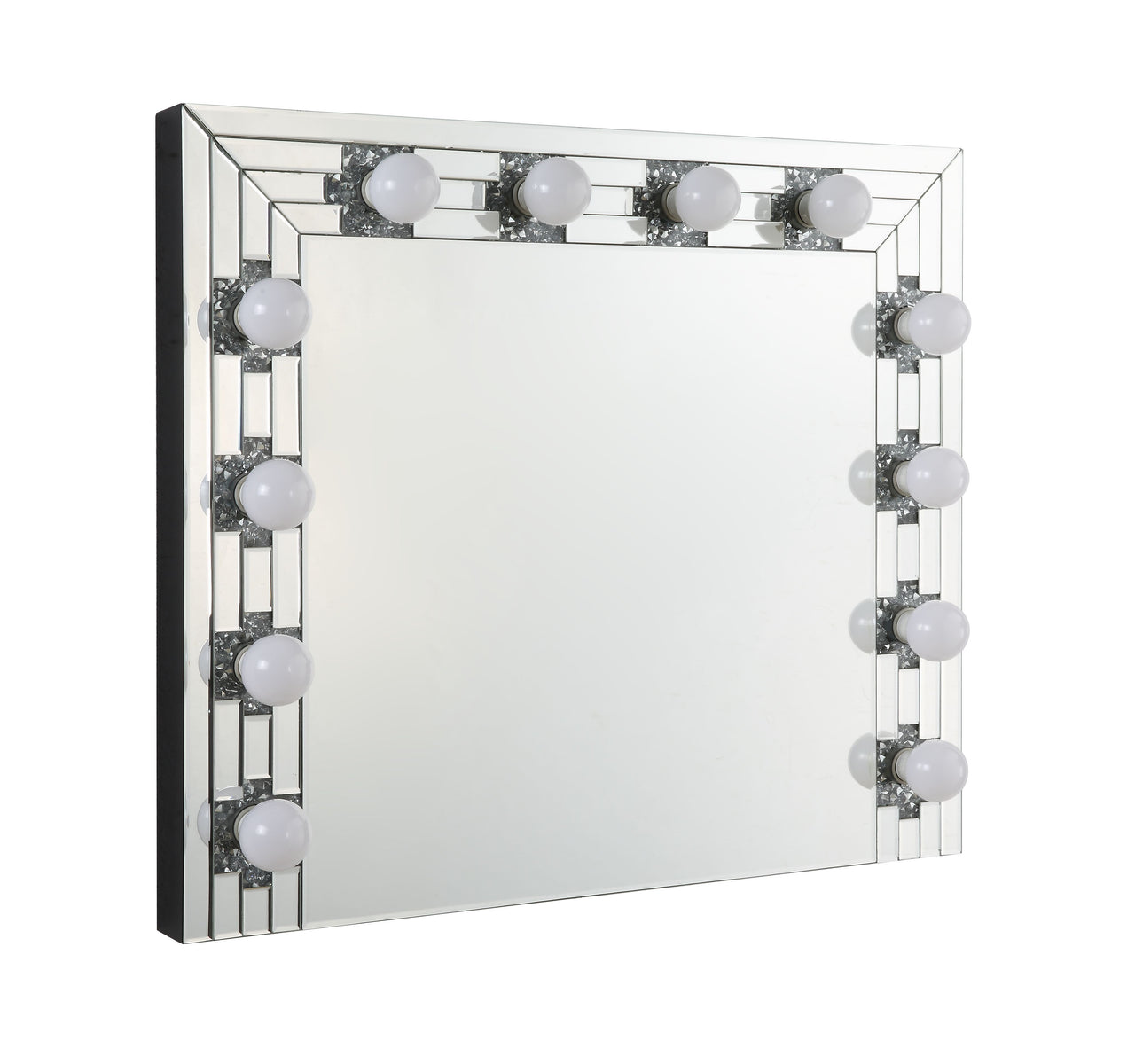 Noralie - Wall Decor - Mirrored & Faux Diamonds ACME 