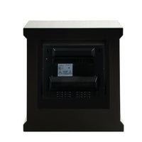 Noralie - Fireplace - Mirrored & Faux Diamonds - 32