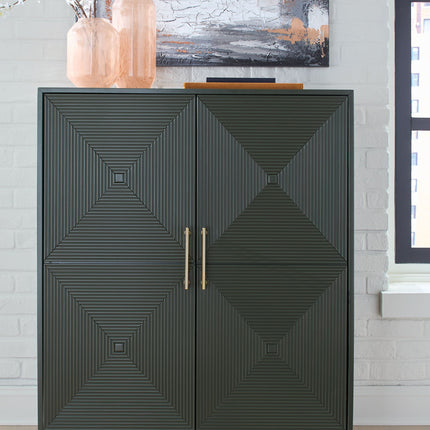 Geirwood - Dark Green - Accent Cabinet Signature Design by Ashley® 