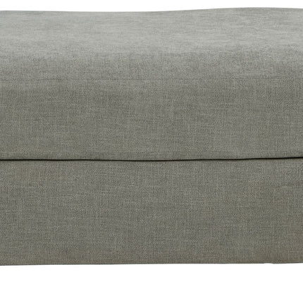 Keener - Ash - Oversized Accent Ottoman Ashley® 