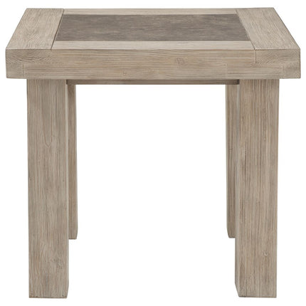 Hennington - Light Brown - Rectangular End Table Ashley Furniture 