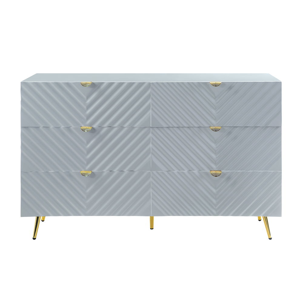 Gaines - Dresser - Gray High ACME 