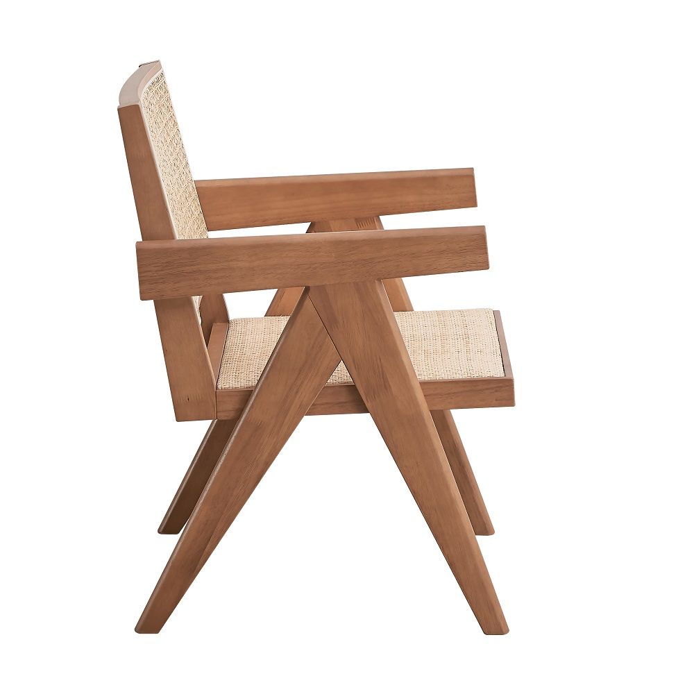 Velentina - Arm Chair (Set of 2) - Rattan & Natural - Tony's Home Furnishings