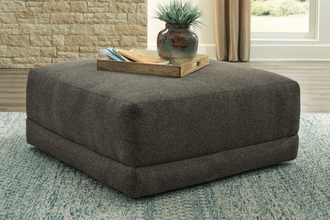 Evey - Granite - Oversized Accent Ottoman Ashley® 