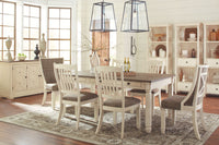 Thumbnail for Bolanburg - Brown / Beige - Dining Uph Side Chair (Set of 2) - Lattice Back - Tony's Home Furnishings