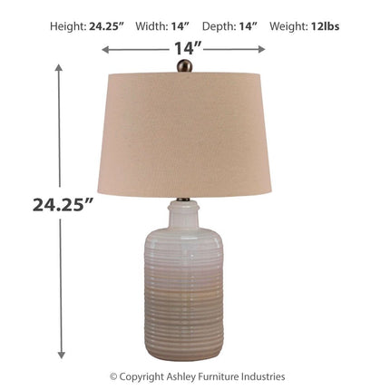 Marnina - Table Lamp Ashley Furniture 