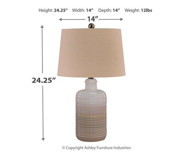 Marnina - Table Lamp Ashley Furniture 