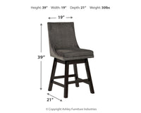 Tallenger - Swivel Barstool (Set of 2) - Tony's Home Furnishings