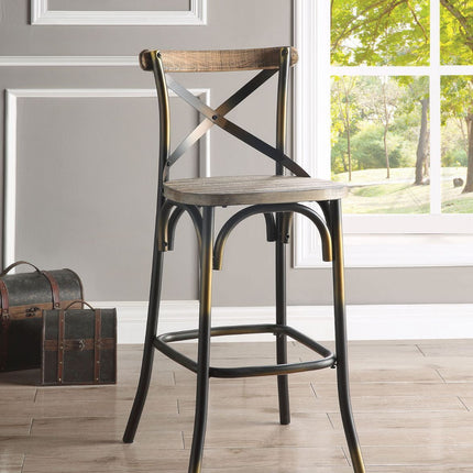 Zaire - Bar Chair (1Pc) ACME 