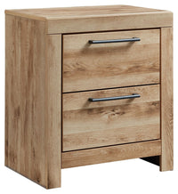 Hyanna - Tan Brown - Two Drawer Night Stand Signature Design by Ashley® 