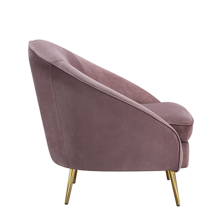 Abey - Chair - Pink Velvet ACME 