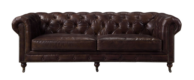 Aberdeen - Sofa - Vintage Brown Top Grain Leather ACME 