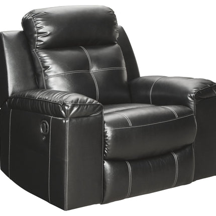 Kempten - Black - Rocker Recliner Ashley Furniture 