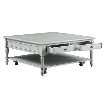 Ramiro - Coffee Table - Rustic Gray Finish ACME 