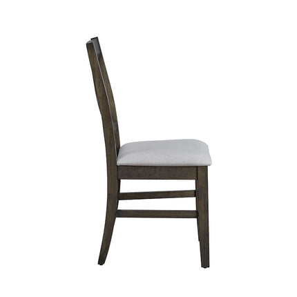 Marit - Side Chair (Set of 2) - Gray Finish ACME 