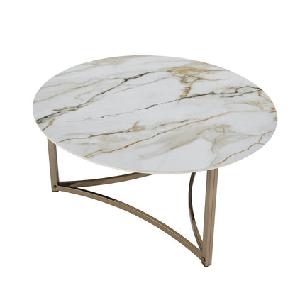 Zaidee - Coffee Table - Sintered Champagne - Tony's Home Furnishings