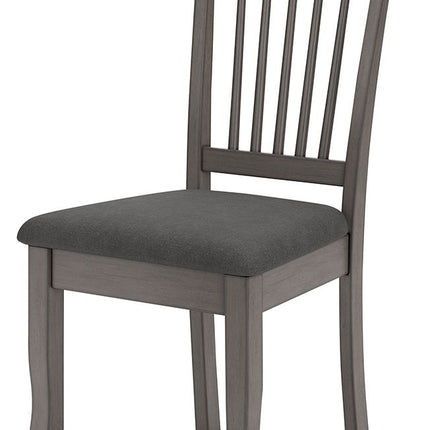 Shullden - Gray - Dining Room Side Chair (Set of 2) Signature Design by Ashley® 