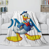 Donald Duck Blanket Flannel Fleece Throw Room Decoration