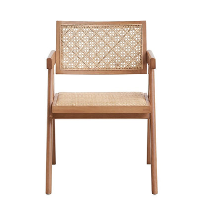 Velentina - Arm Chair (Set of 2) - Rattan & Natural ACME 