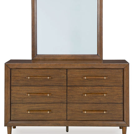 Lyncott - Brown - Dresser And Mirror Signature Design by Ashley® 