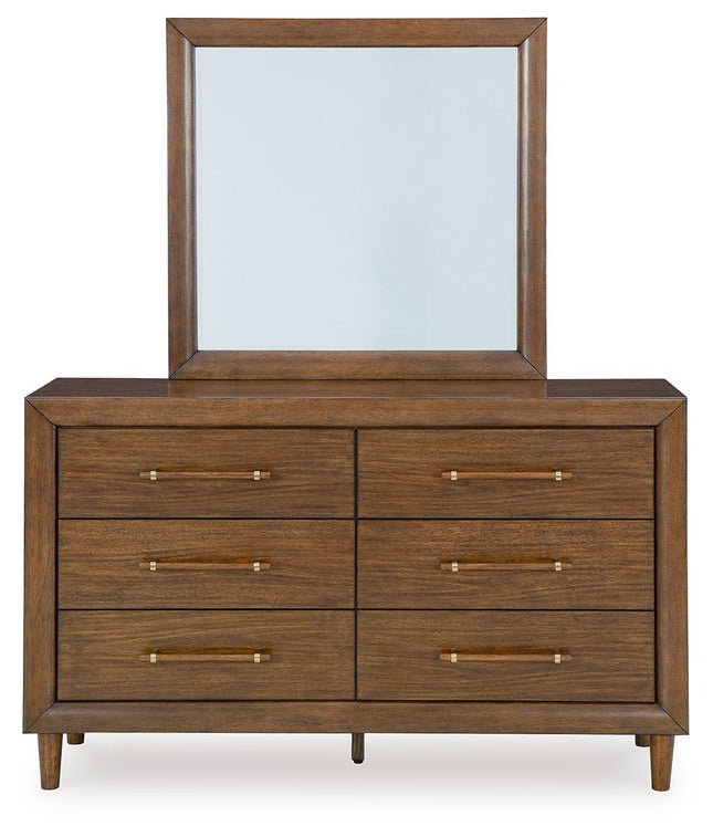 Lyncott - Brown - Dresser And Mirror Signature Design by Ashley® 