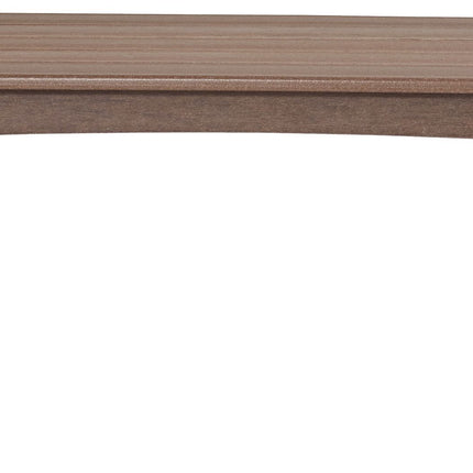 Emmeline - Brown - Rectangular Cocktail Table Signature Design by Ashley® 