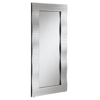 Dominic - Floor Mirror - Pearl Silver ACME 