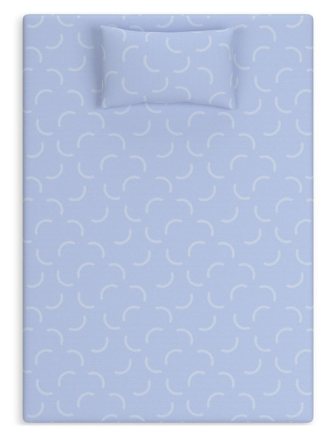 Ikidz Ocean - Mattress And Pillow Set of 2 Sierra Sleep® by Ashley 